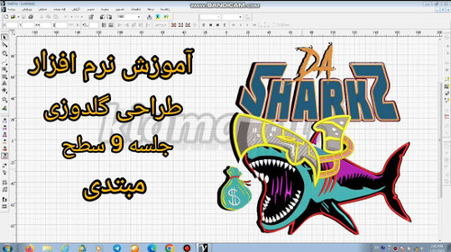آموزش نرم افزار طراحی گلدوزی کامیوتر با ویپرو 9