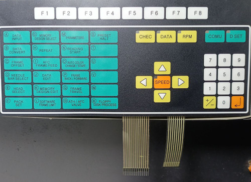 پنل کیبورد دستگاه گلدوزی تاجیما TMEG