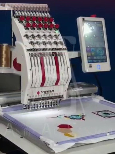 جدید ترین دستگاه گلدوزی تک کله ابعاد 30 * 50